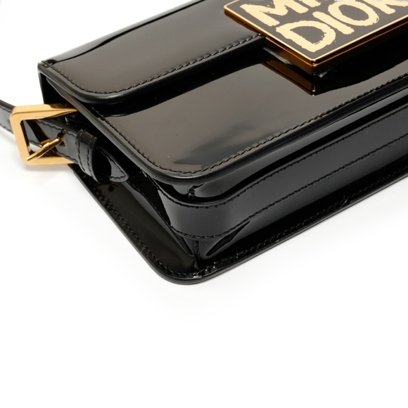 Christian Dior Black Miss Flap Bag - Picture 5 of 9